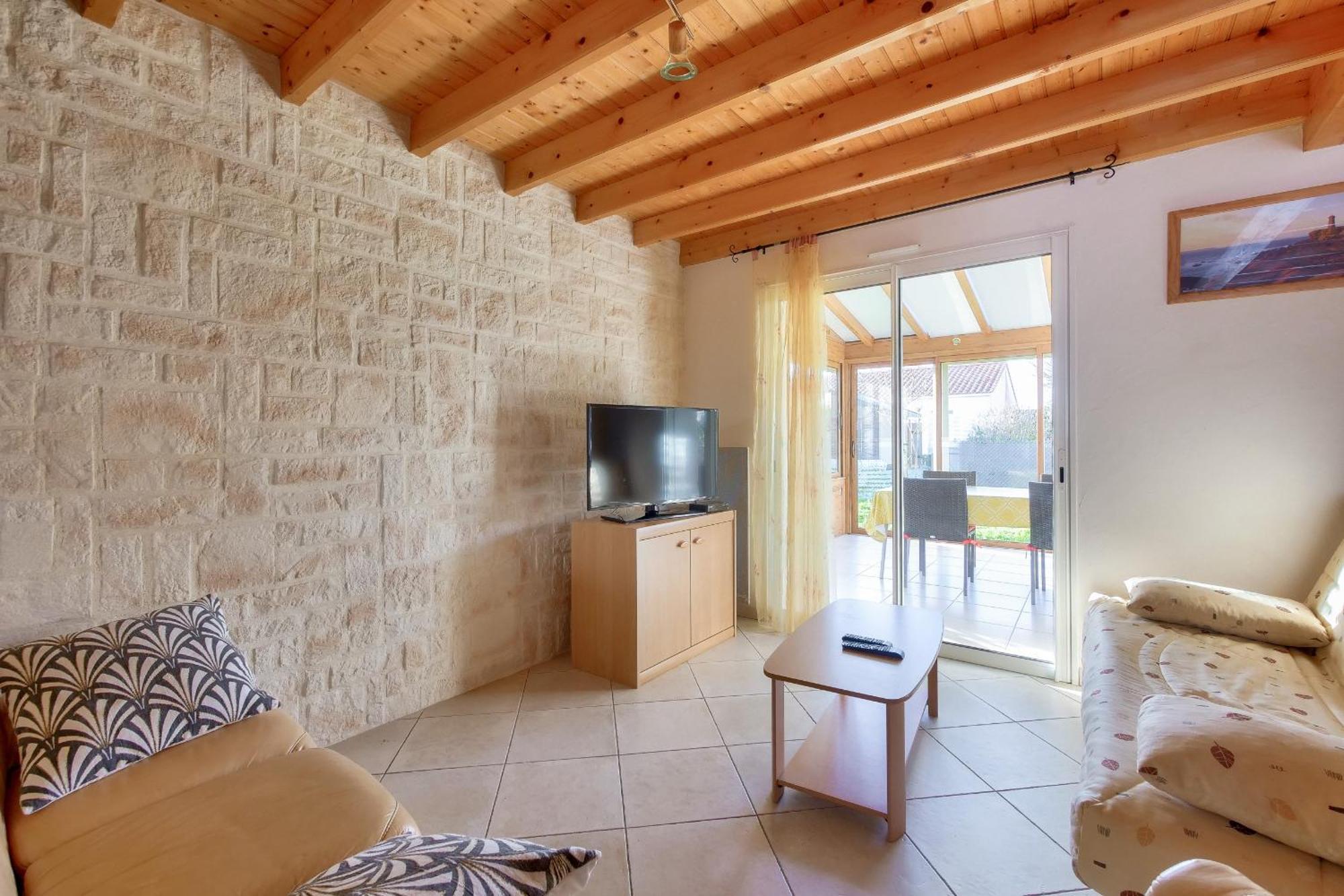 Maison Pour 8 - 5Min De La Plage - Jardin & Veranda Longeville-sur-Mer Exteriér fotografie