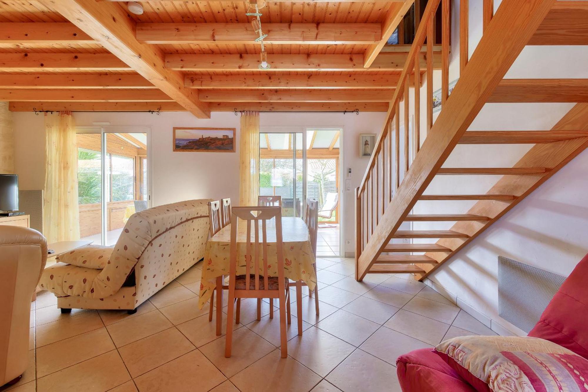 Maison Pour 8 - 5Min De La Plage - Jardin & Veranda Longeville-sur-Mer Exteriér fotografie