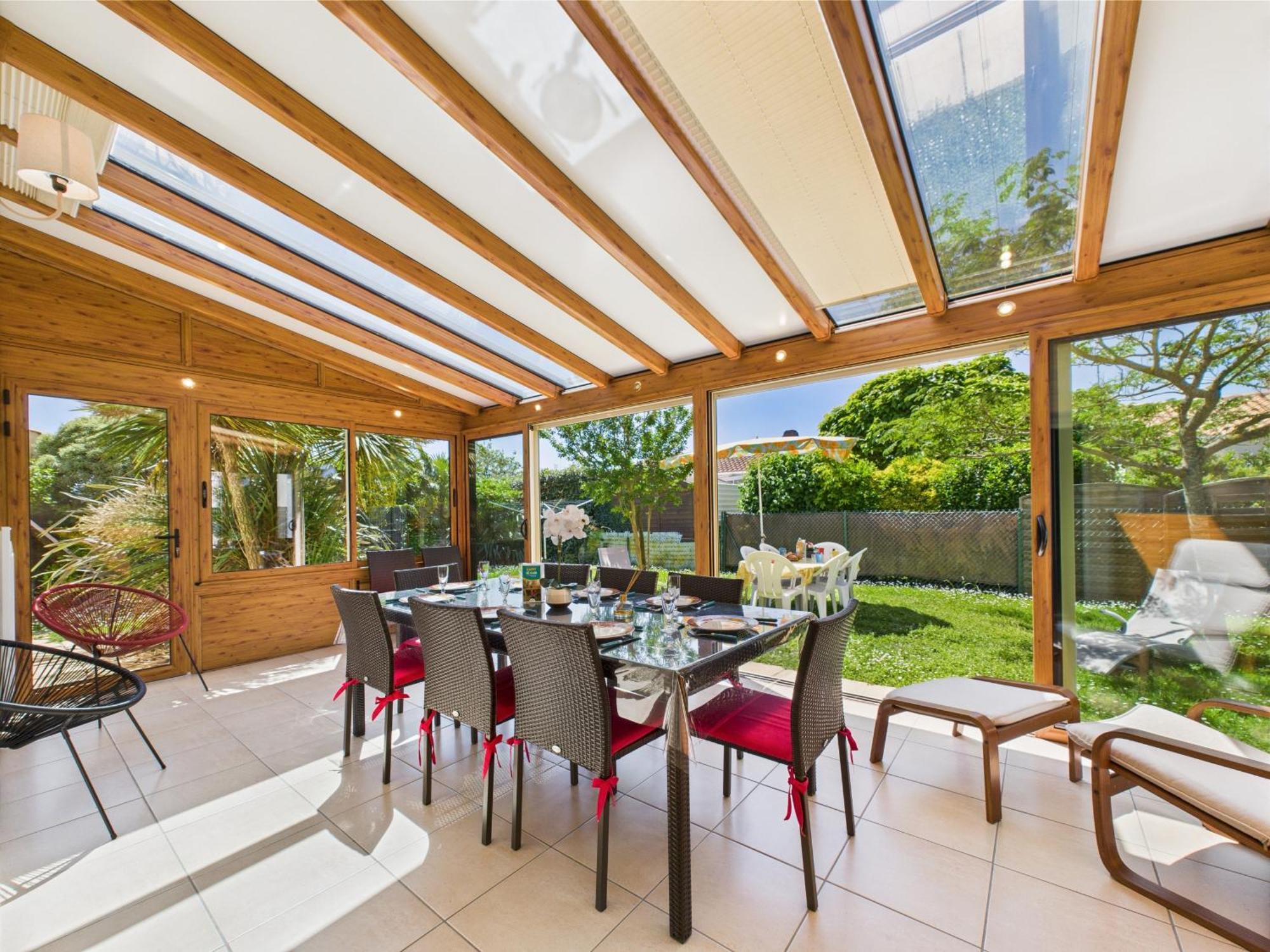 Maison Pour 8 - 5Min De La Plage - Jardin & Veranda Longeville-sur-Mer Exteriér fotografie