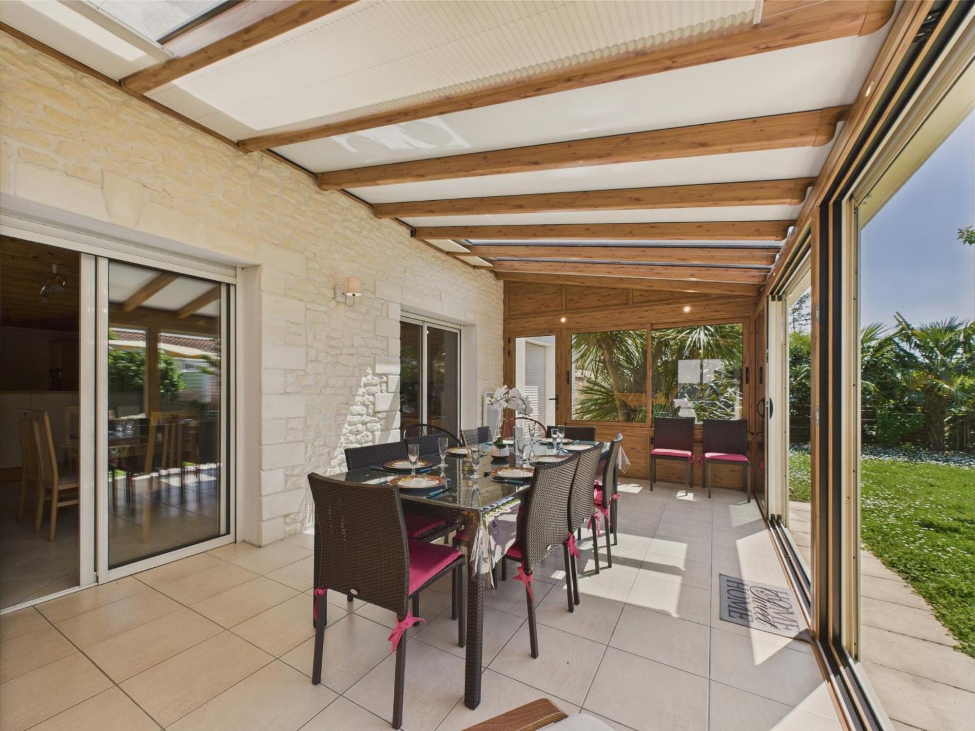 Maison Pour 8 - 5Min De La Plage - Jardin & Veranda Longeville-sur-Mer Exteriér fotografie